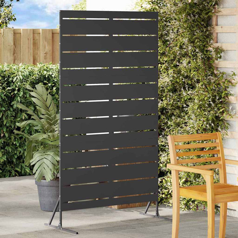 Frangivista Vidaxx nero 100 x 50 x 180 cm in acciaio