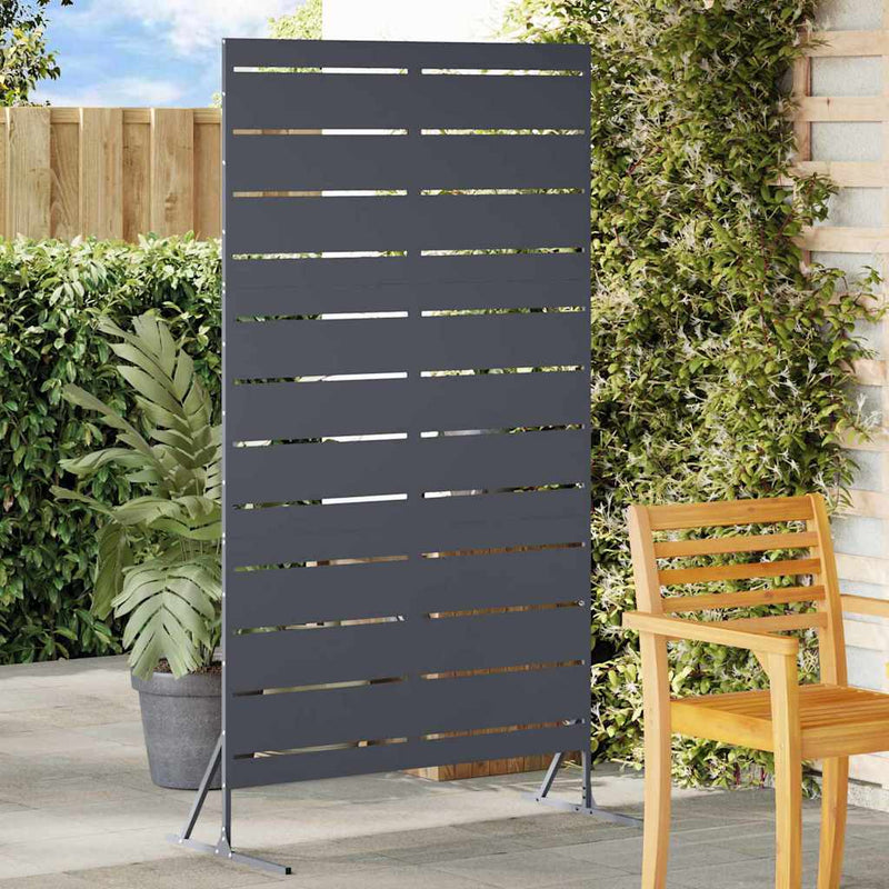 Vidaxl privacyscherm antraciet 100 x 50 x 180 cm staal