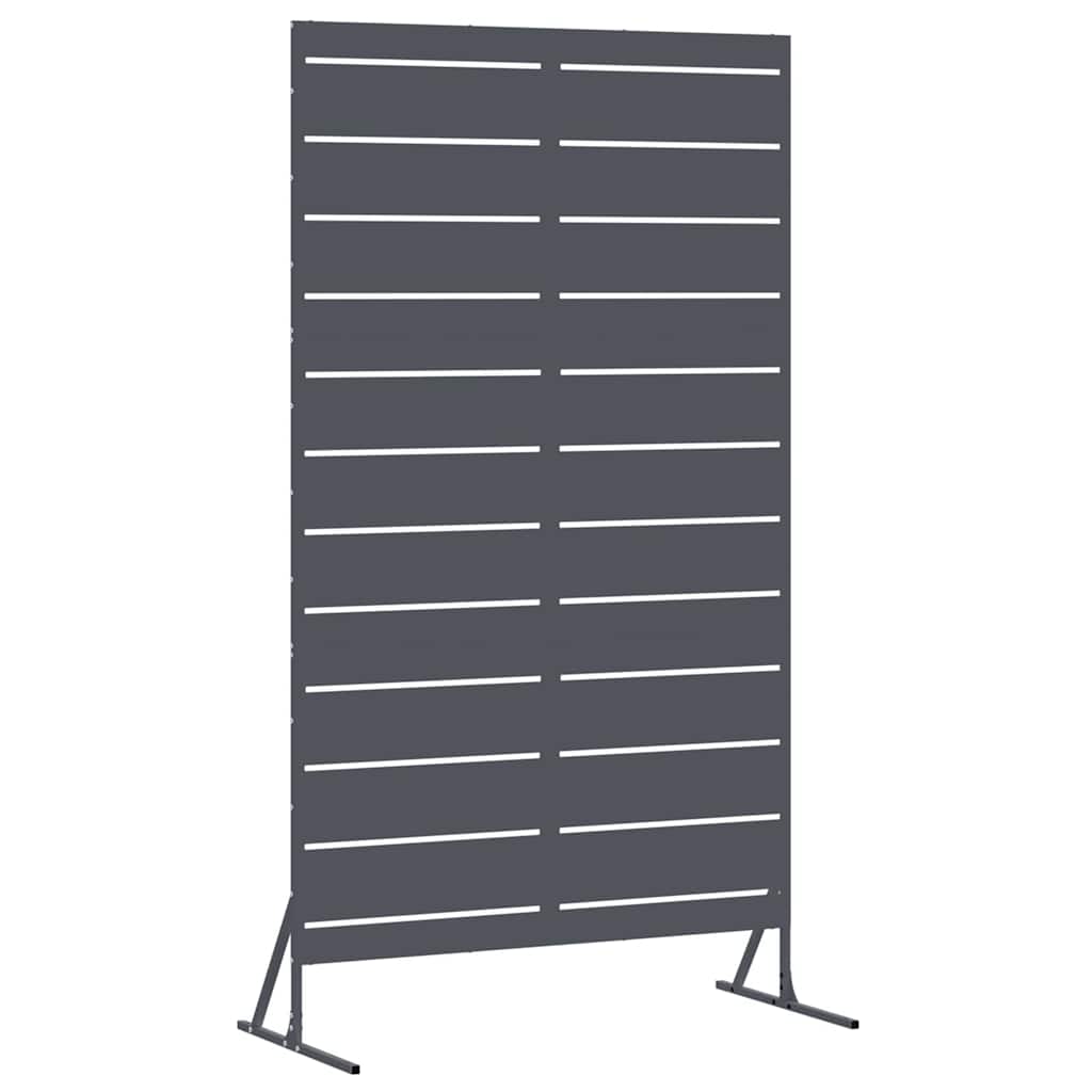 Vidaxl privacyscherm antraciet 100 x 50 x 180 cm staal