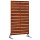 Vidaxl privacyscherm grijs 100 x 50 x 180 cm cortenstaal