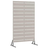 Vidaxl privacyscherm grijs 100 x 50 x 180 cm cortenstaal