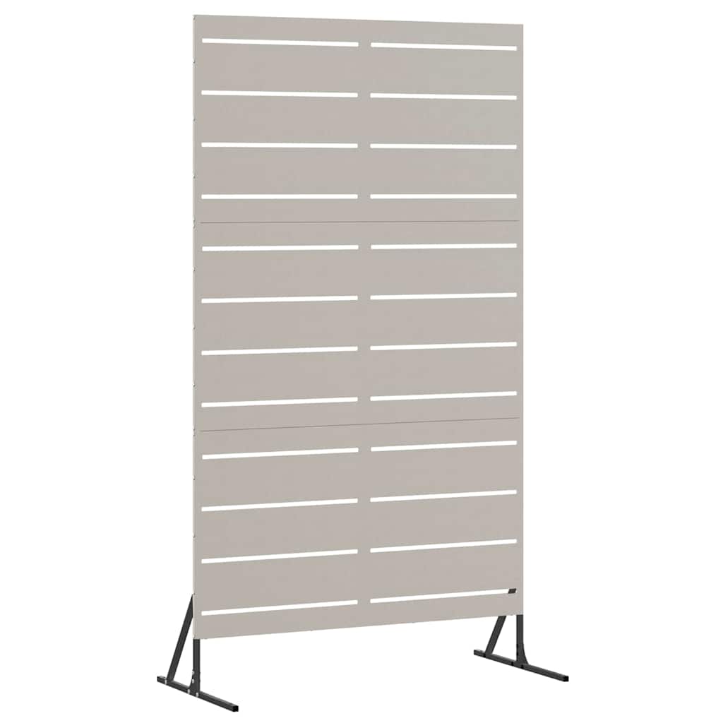 Frangivista Vidaxx grigio 100 x 50 x 180 cm in acciaio corten