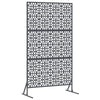 Vidaxl privacyscherm antraciet 100 x 50 x 180 cm staal
