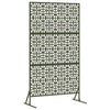 Vidaxl privacyscherm olijfgroen 100 x 50 x 180 cm staal