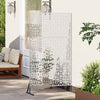 Vidaxx mampara de privacidad gris 100 x 50 x 180 cm acero