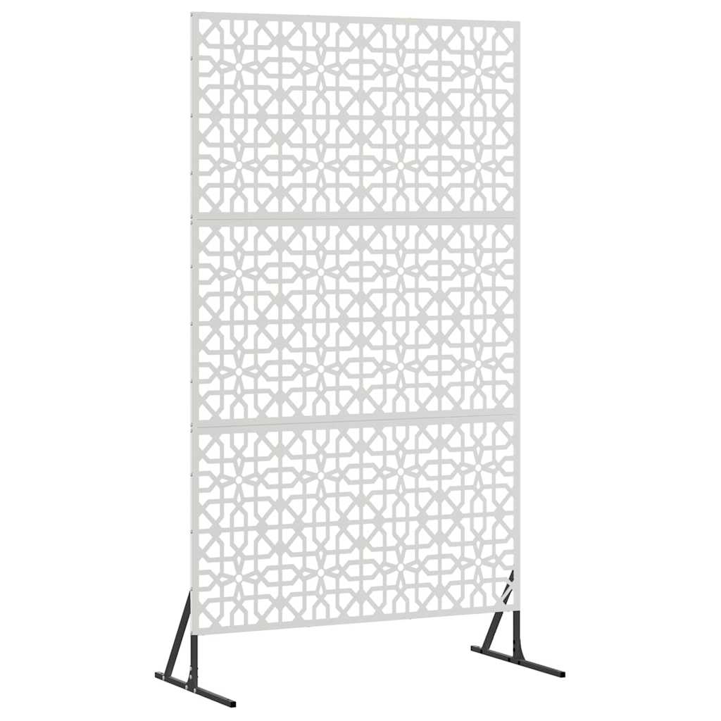 Vidaxx mampara de privacidad gris 100 x 50 x 180 cm acero