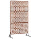 Vidaxl privacyscherm grijs 100 x 50 x 180 cm cortenstaal