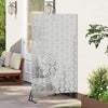 Vidaxl privacyscherm grijs 100 x 50 x 180 cm staal