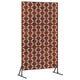Vidaxx mampara de privacidad gris 100 x 50 x 180 cm acero corten