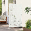 Vidaxx mampara de privacidad blanco 100 x 50 x 180 cm acero