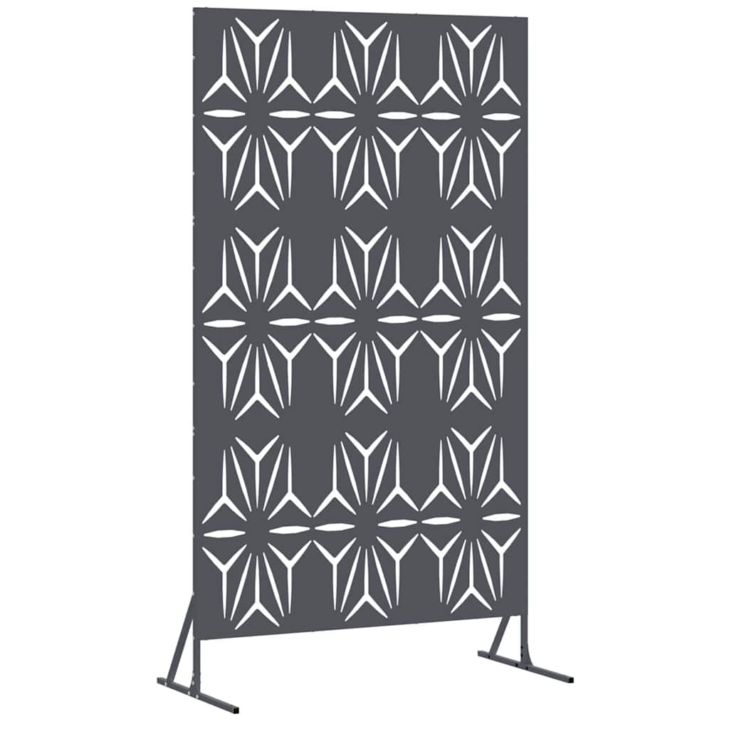 Vidaxl privacyscherm antraciet 100 x 50 x 180 cm staal