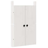 Vidaxl keukendeur wit 50 x 9 x 82 cm massief grenenhout