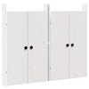 Vidaxx puerta de cocina 2 piezas blanco 50 x 9 x 82 cm madera maciza de pino