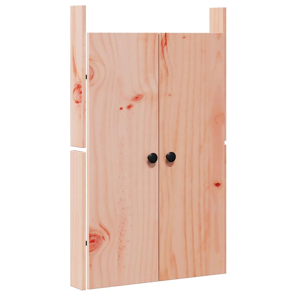 Vidaxl keukendeur bruin 50 x 9 x 82 cm massief douglas