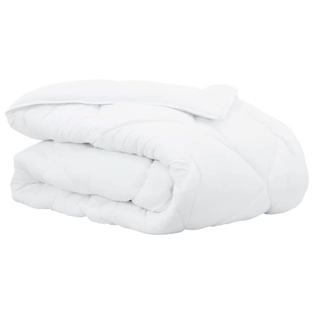 Vidaxl winter dekbed wit 240 x 222 x 5 cm polyester