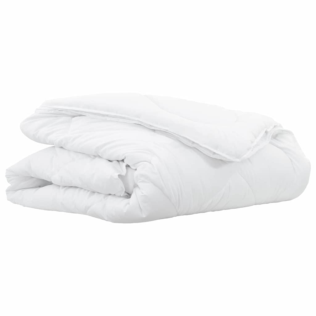 Vidaxl 2-in-1 dekbed wit 155 x 220 cm polyester