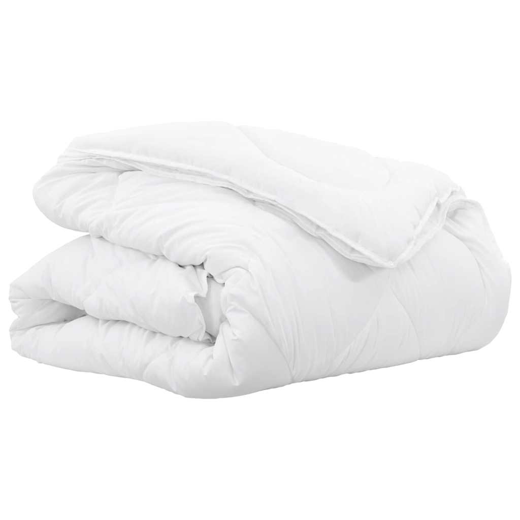 Vidaxl 2-in-1 dekbed wit 260 x 220 cm polyester