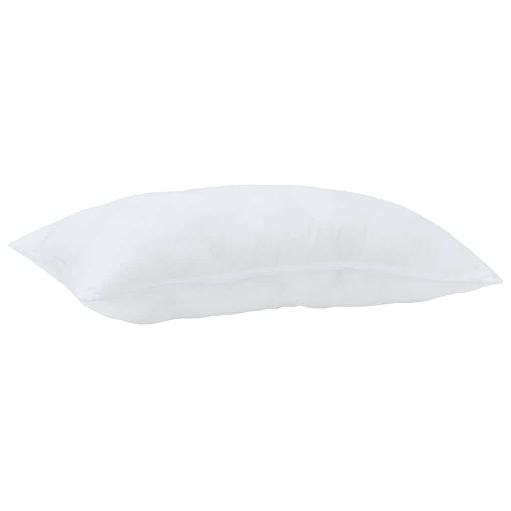 Cuscino VidaXL con cuscino in cotone e poliestere bianco