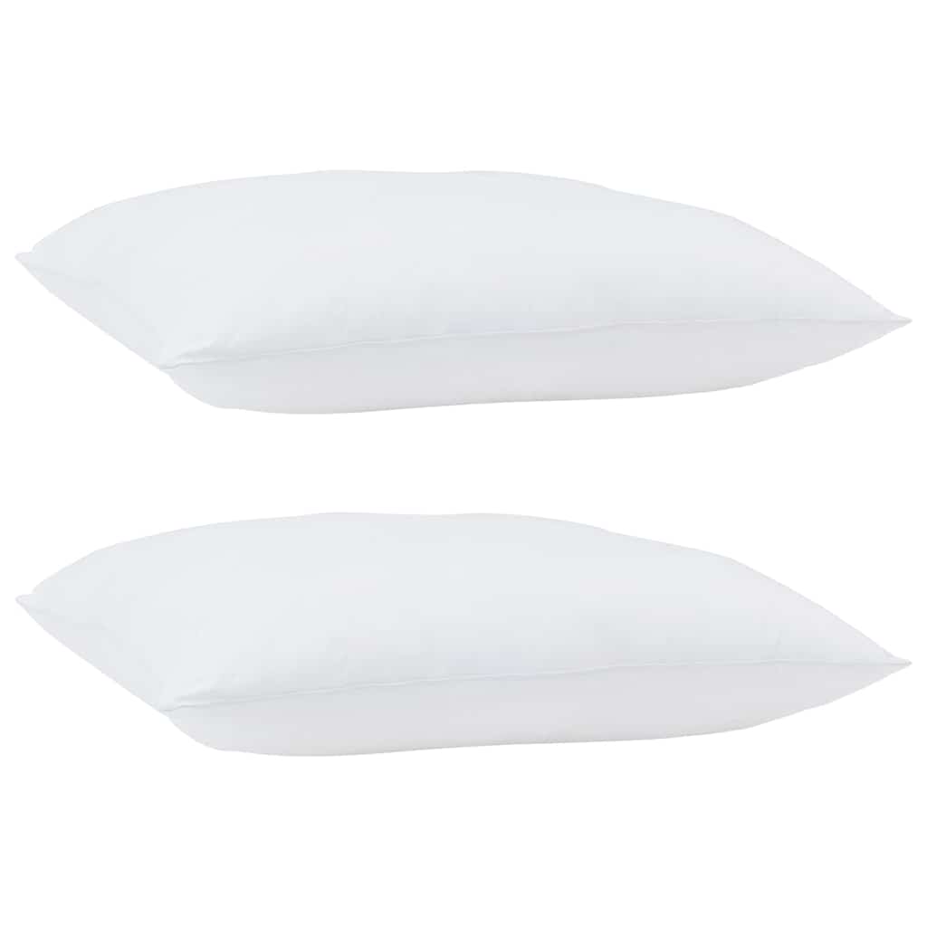 Cuscino VidaXL con cuscino in cotone e poliestere bianco