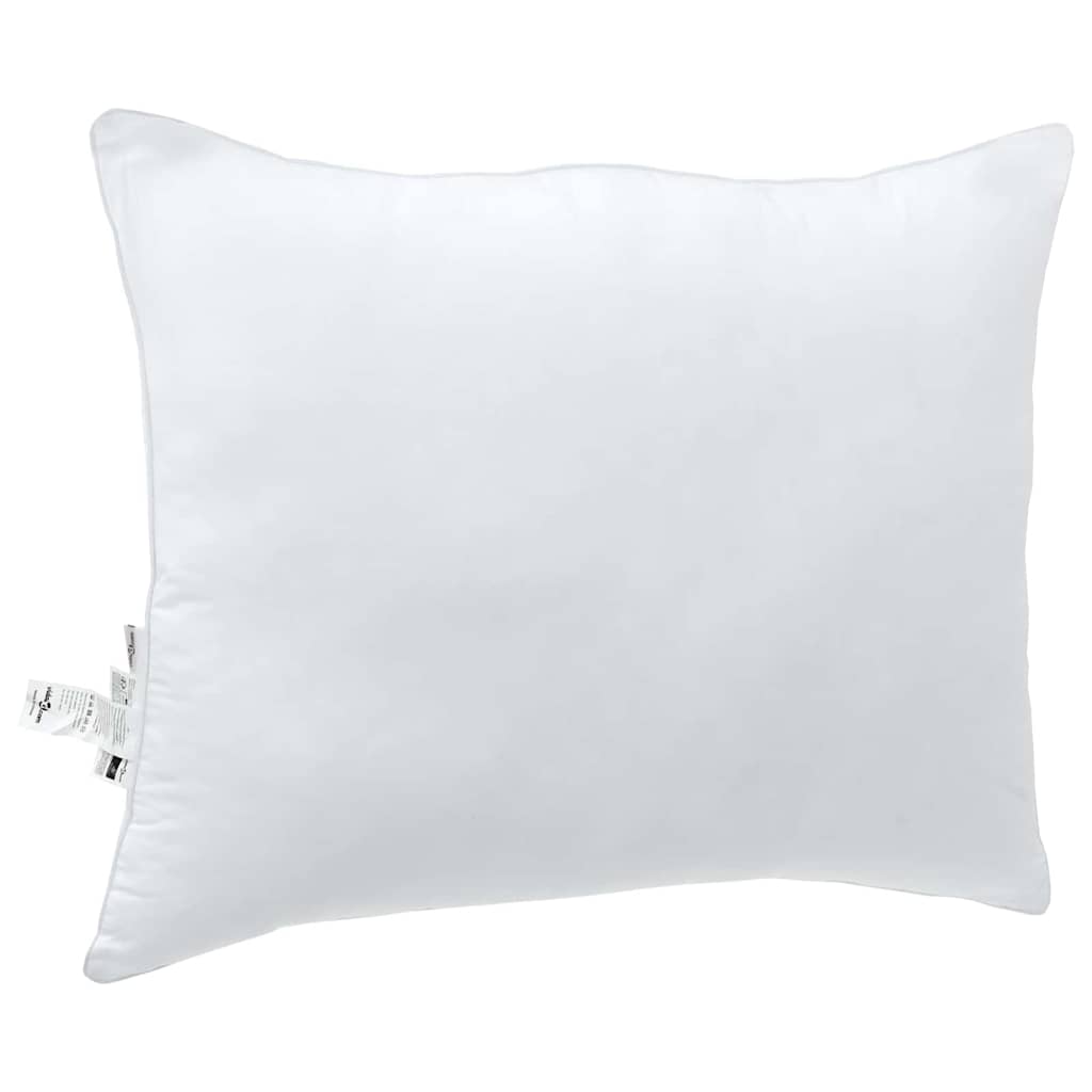 Cuscino VidaXL con cuscino in cotone e poliestere bianco
