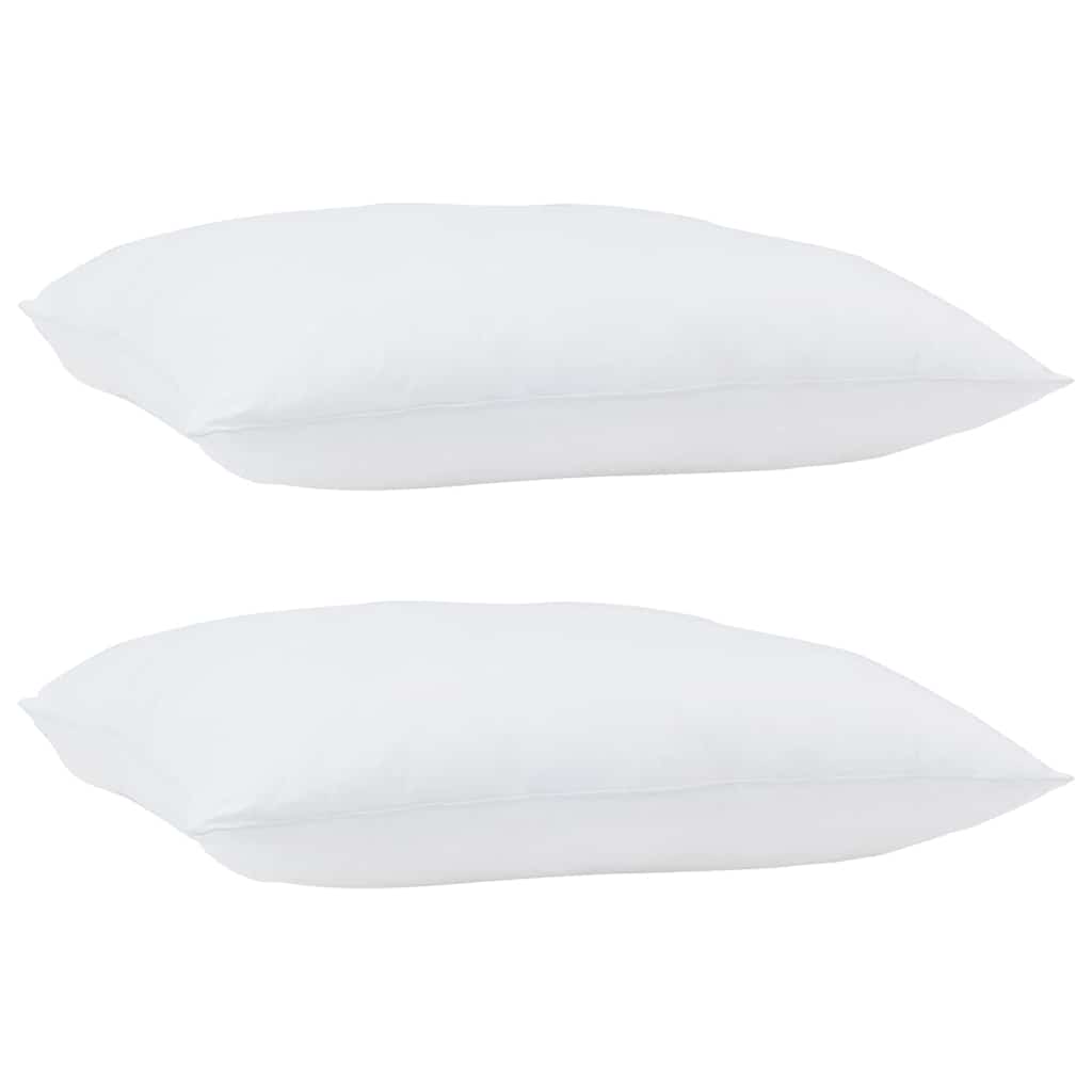 Cuscino VidaXL con cuscino in cotone e poliestere bianco