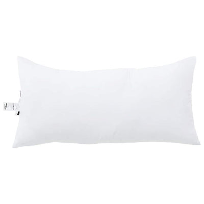 Vidaxl hoofdkussen met kussen wit 61 x 41 x 20 cm polyester
