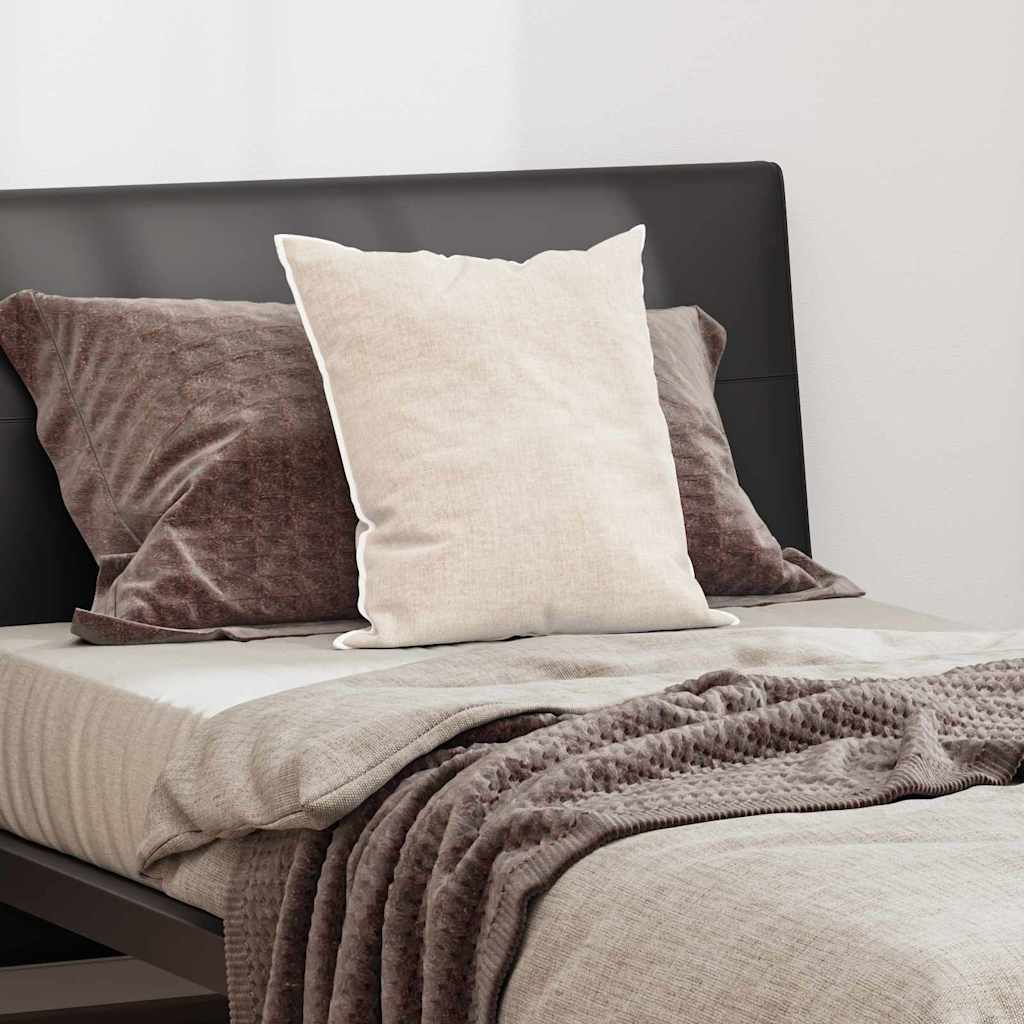 Cuscino Vidaxxl con cuscino bianco 61 x 41 x 20 cm in poliestere