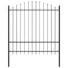 Vidaxl tuinhek grijs 170 x 215 cm gepoedercoat staal