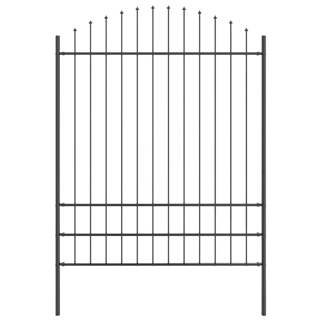 Vidaxl tuinhek grijs 170 x 225 cm gepoedercoat staal