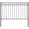 Vidaxl hecelement grijs 170 x 150 cm staal