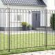 Vidaxx hec elemento grigio 170 x 200 cm acciaio