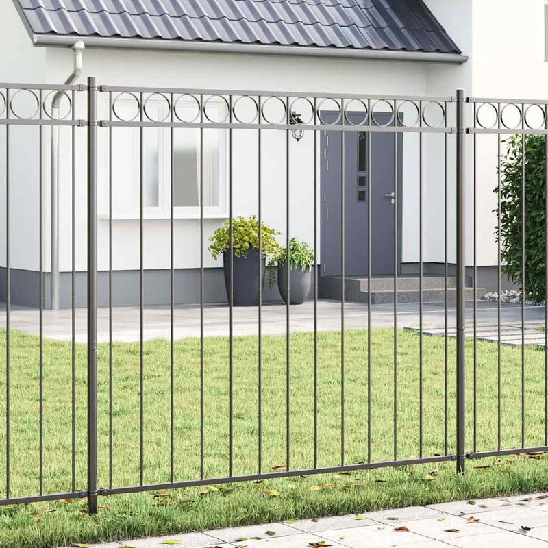 Vidaxx hec elemento grigio 170 x 200 cm acciaio