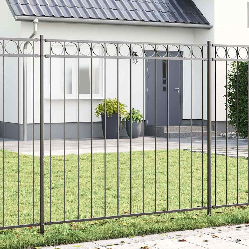Vidaxx hec elemento gris 170 x 200 cm acero
