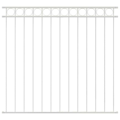 Elemento Vidaxx hec bianco 170 x 120 cm in acciaio