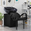 Poltrona shampoo Vidaxx nera 63 x 141 x 92 cm PVC