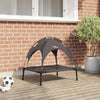 Vidaxl hondenbed bruin 62 x 48 x 61 cm staal