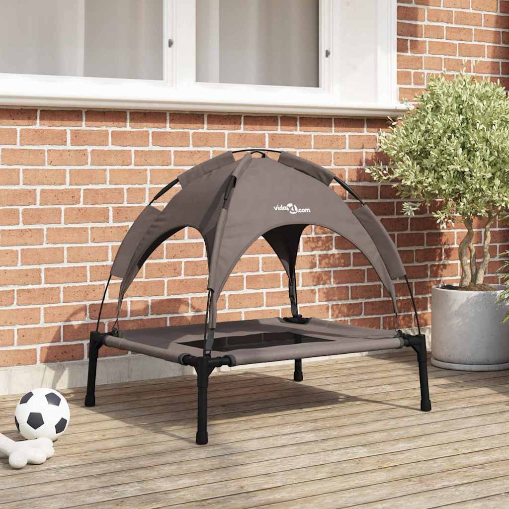 Letto per cani Vidaxxl marrone 76 x 62 x 70,5 cm in acciaio