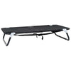 Vidaxl hondenbed zwart 90 x 55 x 18 cm staal