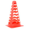 Vidaxl Football Pawns 6 St Stackable 13x13x22,5 cm arancione