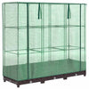Plantador Vidaxl criado con kashoes 120x40x123 cm rattanlook