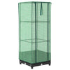 Plantador Vidaxl criado con kashoes 40x40x123 cm rattanlook
