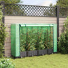 Vidaxl fioriera allevata con kashoes 160x40x123 cm rattanlook
