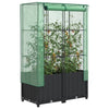 Plantador Vidaxl criado con kashoes 80x40x138 cm rattanlook