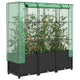 Plantador Vidaxl criado con Kashoes 120x40x138 cm Rattanlook