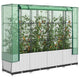 Plantador Vidaxl criado con Kashoes 160x40x138 cm Rattanlook