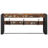 Vidaxl kapstok 80x35x35 cm massief gerecycled hout meerkleurig