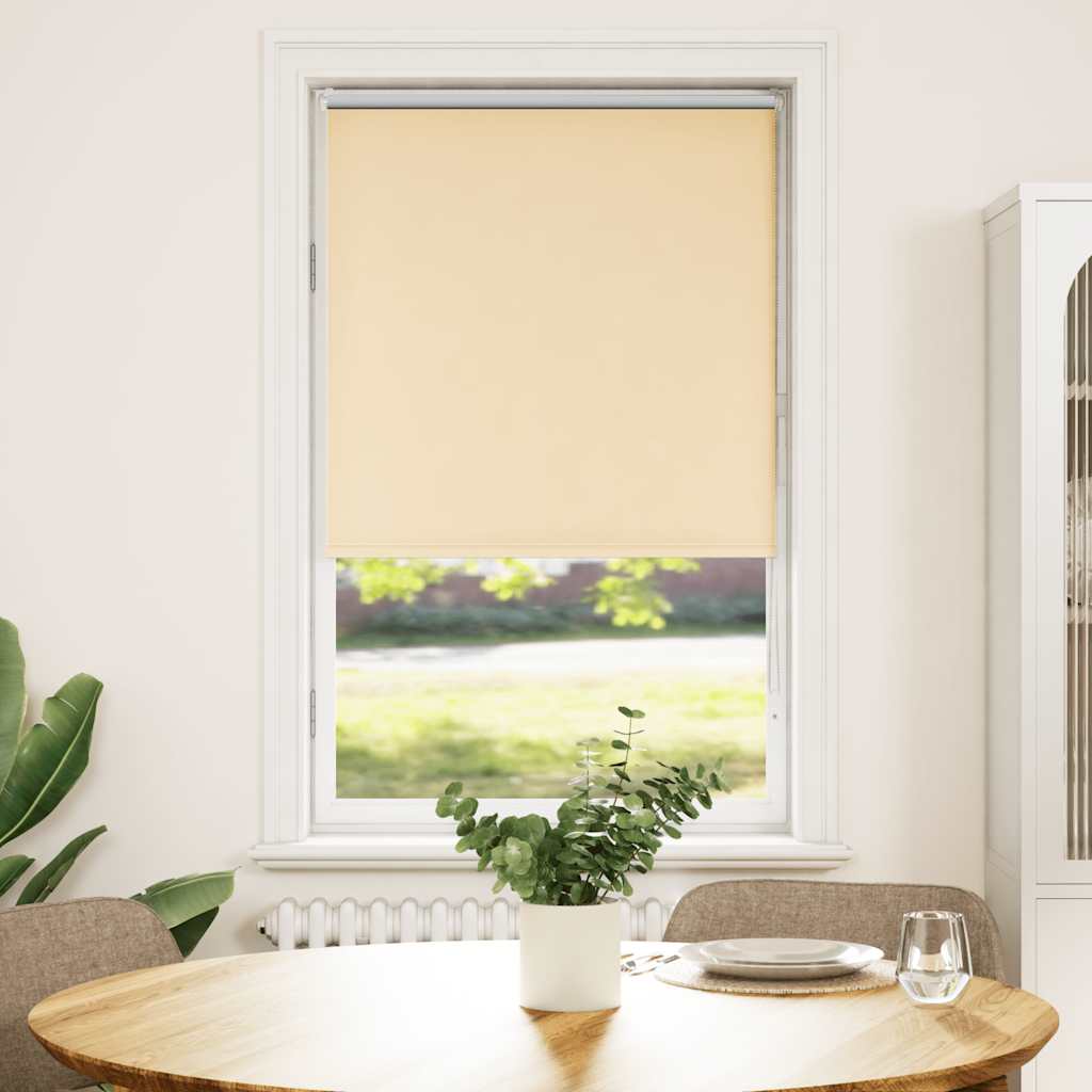 Vidaxl rolgordijn verduisterend 65x130cm stofbreedte 60,7 cm polyester
