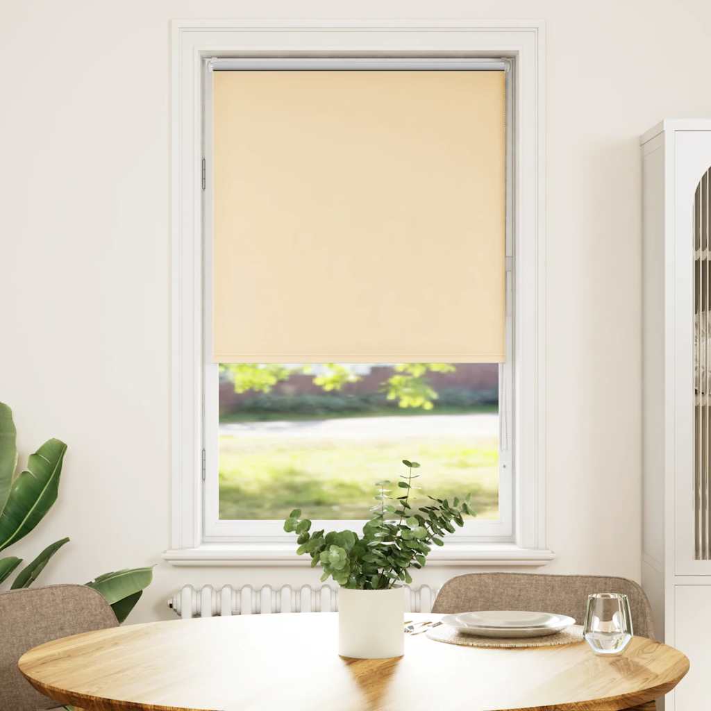 Vidaxx estor enrollable opaco 85x130cm tela ancho 80,7 cm poliéster