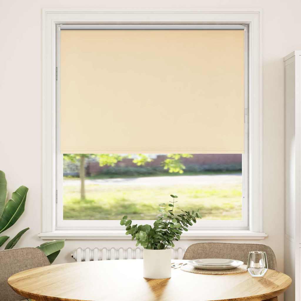 Vidaxl rolgordijn verduisterend 100x130cm stofbreedte 95,7cm polyester