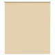 Vidaxx estor enrollable opaco 125x130 cm ancho de tela 121,6 cm beige